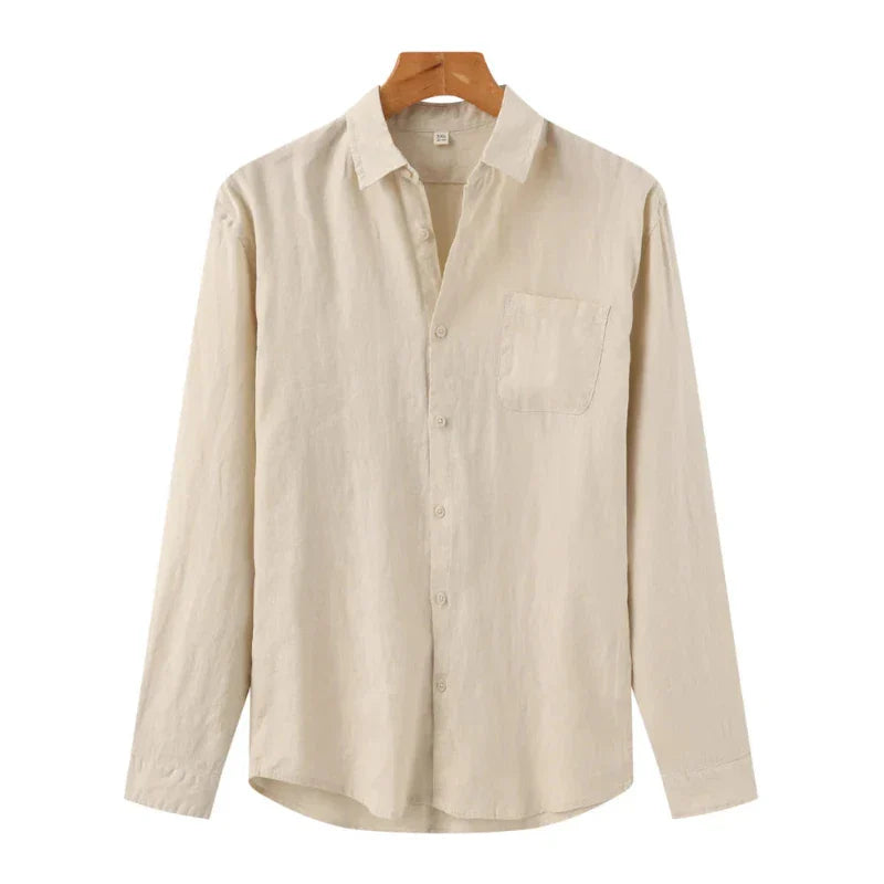 Vanguard Essentials I Linen Blouse