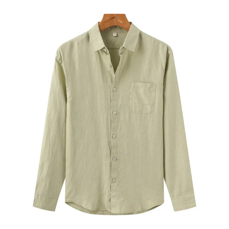 Vanguard Essentials I Linen Blouse