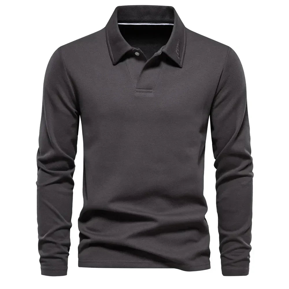 Vanguard Essentials I Long Sleeve Polo Shirt