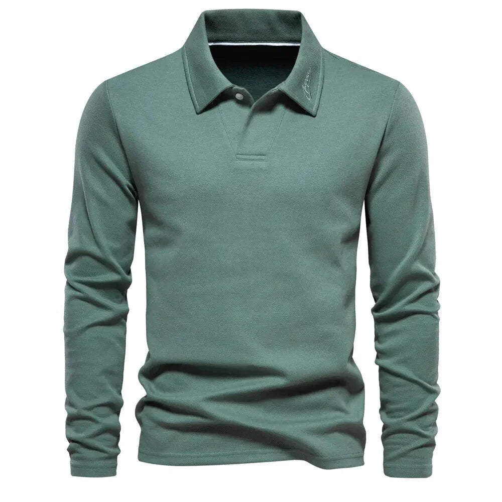 Vanguard Essentials I Long Sleeve Polo Shirt