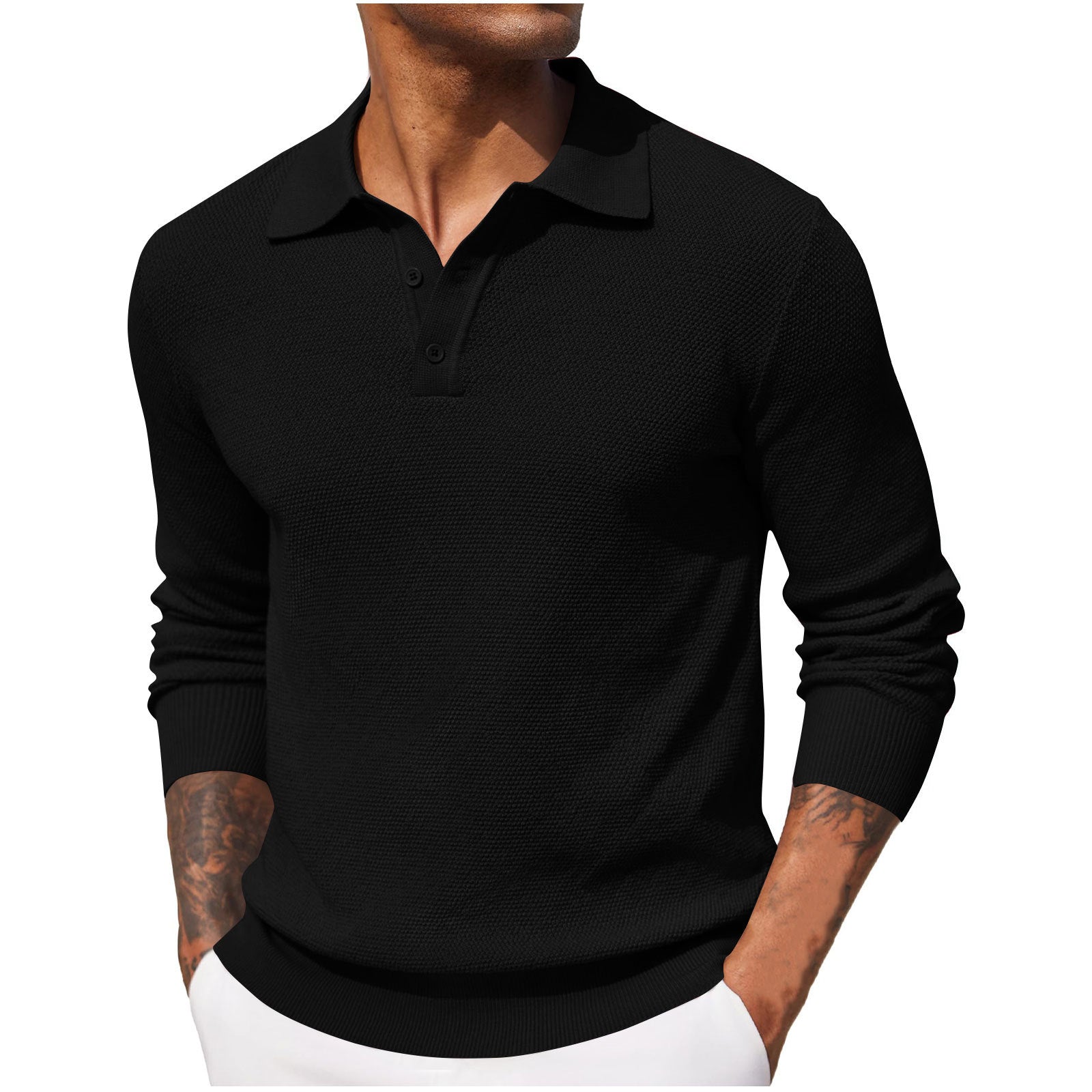 Vanguard Essentials I Long Sleeve Polo