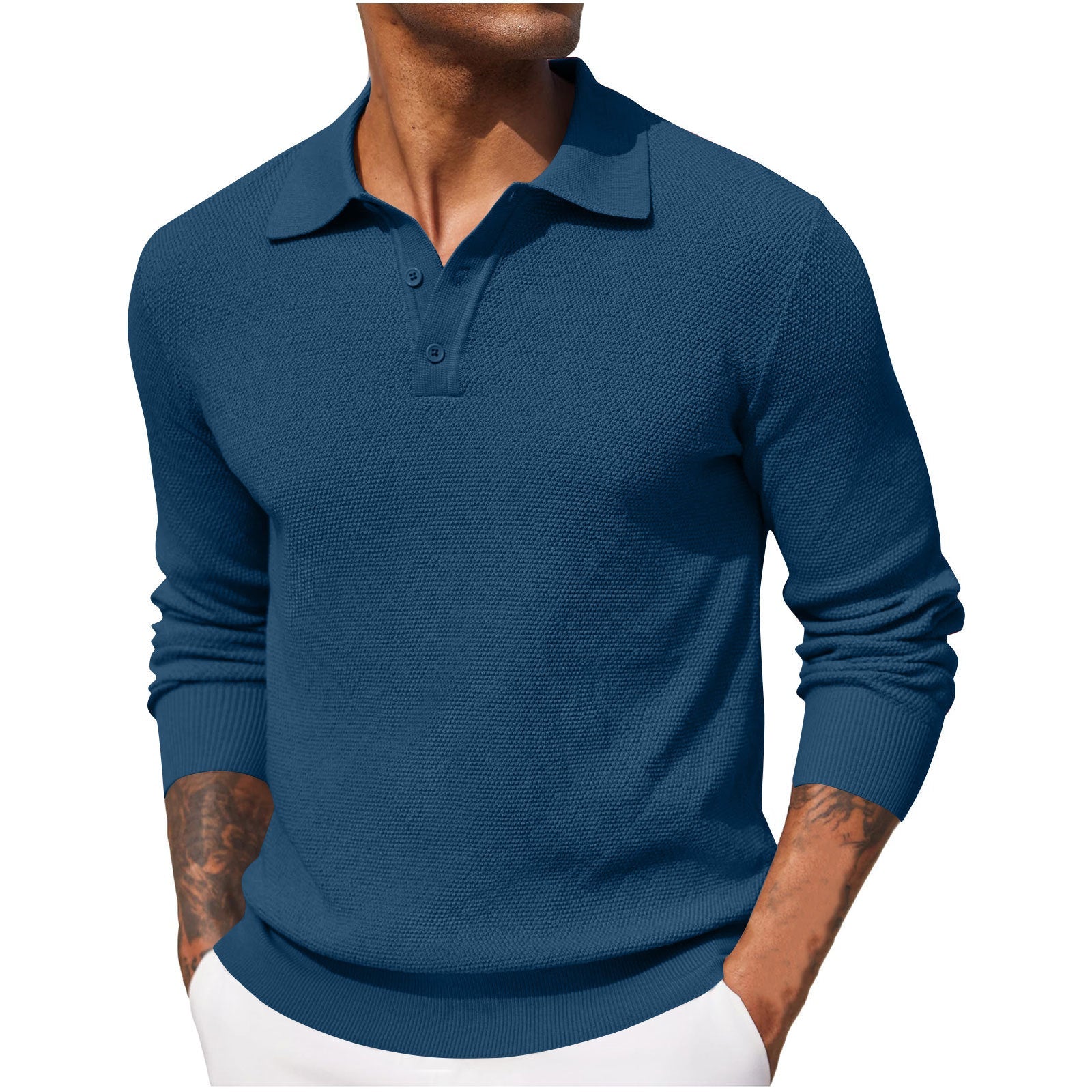 Vanguard Essentials I Long Sleeve Polo